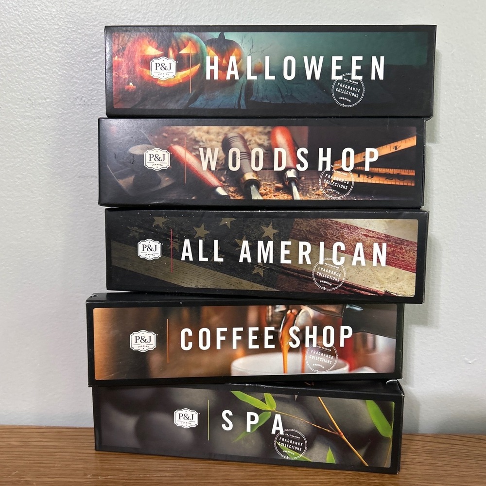 P&J Trading Premium Fragrance Oil Halloween Coffee Wood American Spa FIVE